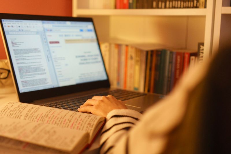 Online tutor guiding a learner through a Mathematics lesson